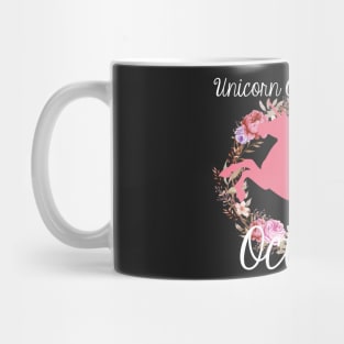 Unicorn Queens are Born In October Mug